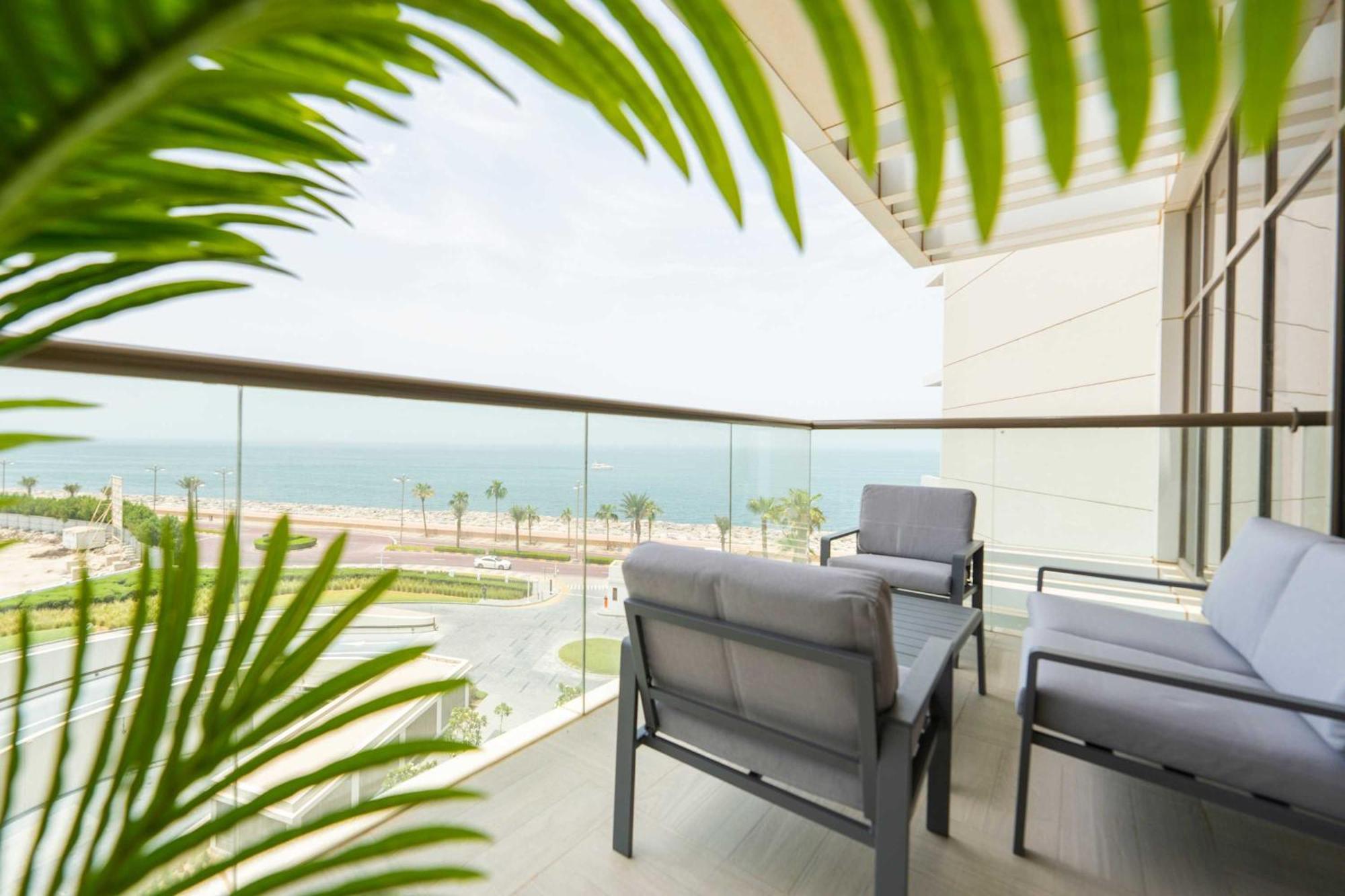 דובאי Spacious Beachfront 2 Bedroom Apartment - The 8 מראה חיצוני תמונה