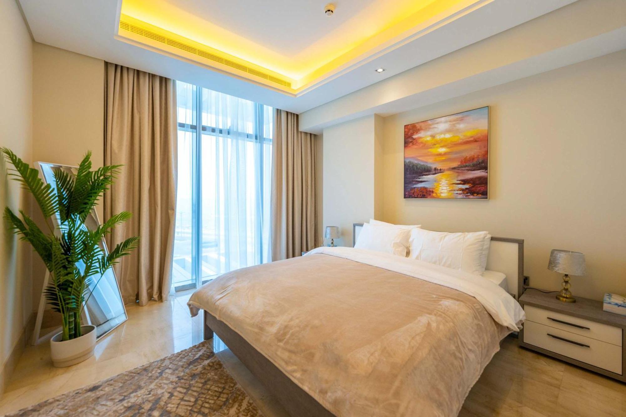 דובאי Spacious Beachfront 2 Bedroom Apartment - The 8 מראה חיצוני תמונה