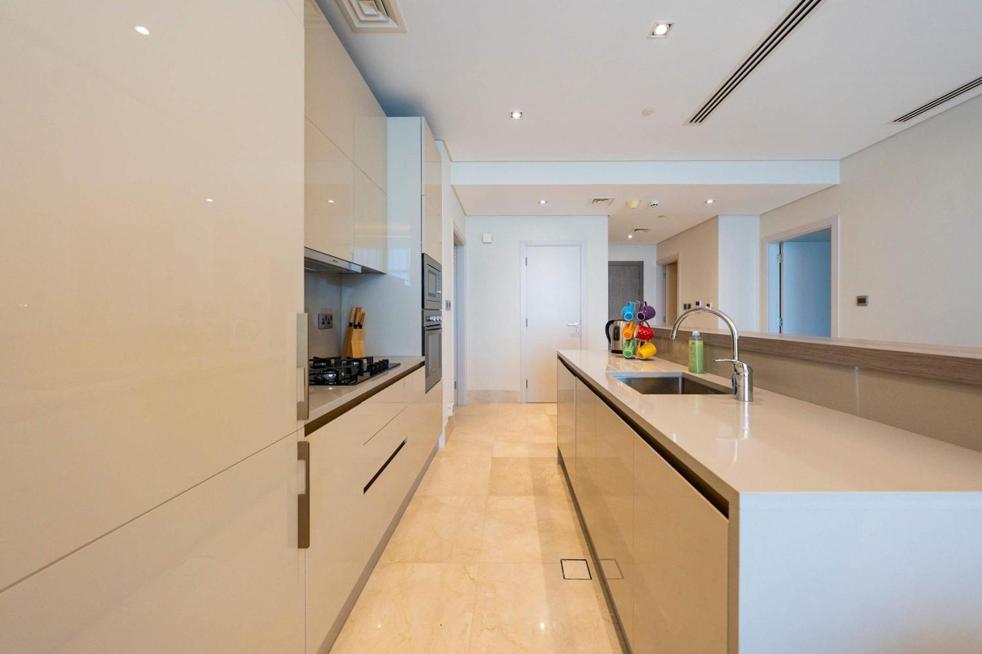דובאי Spacious Beachfront 2 Bedroom Apartment - The 8 מראה חיצוני תמונה