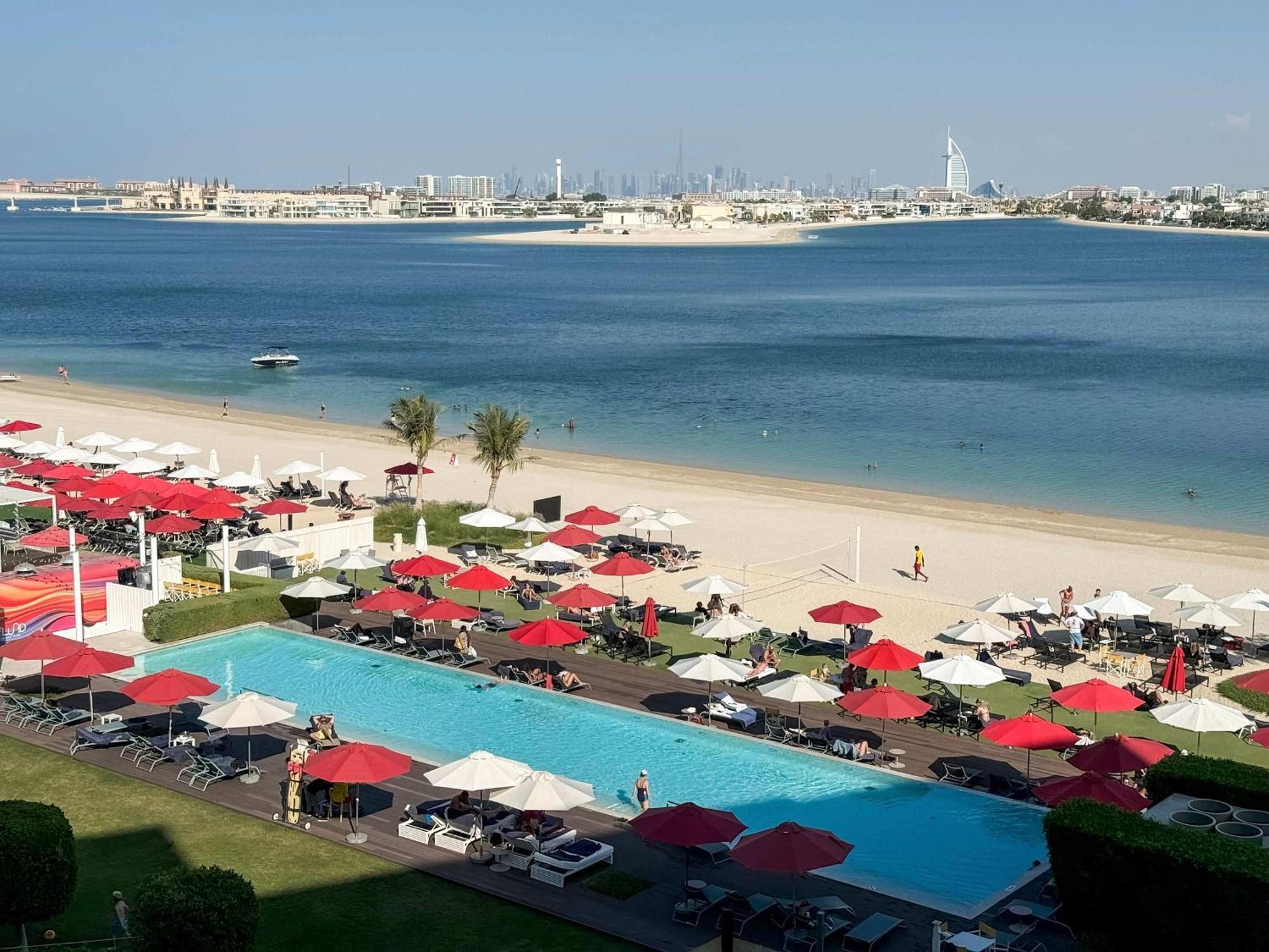 דובאי Spacious Beachfront 2 Bedroom Apartment - The 8 מראה חיצוני תמונה